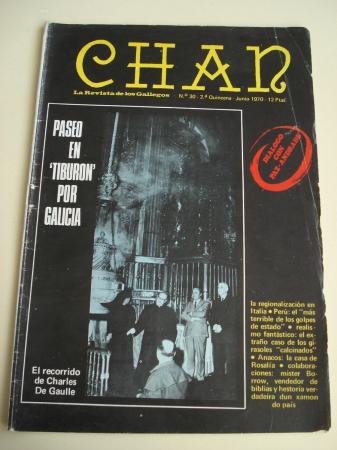 Revista CHAN. La Revista de los Gallegos. Revista Quincenal. 2 quincena de junio, 1970. Ao II. N 30