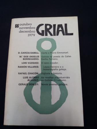 GRIAL. Revista Galega de Cultura. Nmero 66. Otubro, Novembro, Decembro, 1979