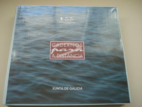 Cadernos para a distancia. Libro + 6 cintas cassete. Os pazos de Galicia - As medidas de Roma a Galicia pasando por Pars - Escultores de Galicia: Francisco Asorey - Cine e literatura francesa - A pesca en Galicia - Lembranzas dun lobo