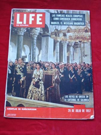 Revista LIFE en espaol. 29/07/1957