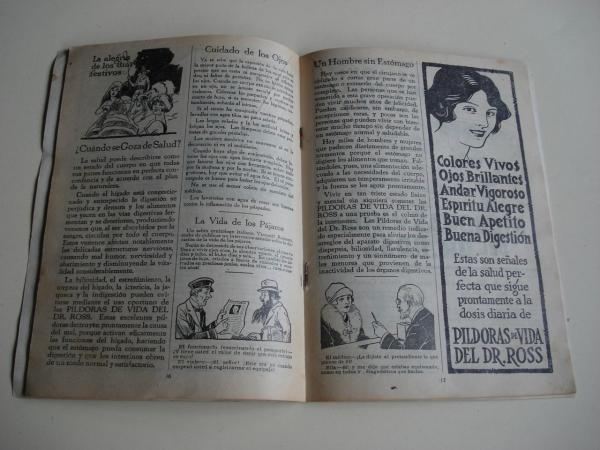 Almanaque americano de Ross con orculo 1927. Edicin para Espaa