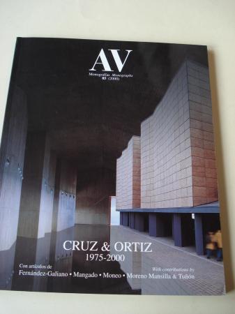 A & V Monografas de Arquitectura y Vivienda n 85. Cruz & Ortiz 1975-2000