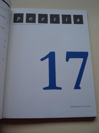 POESA. Revista ilustrada de informacin potica. N 17
