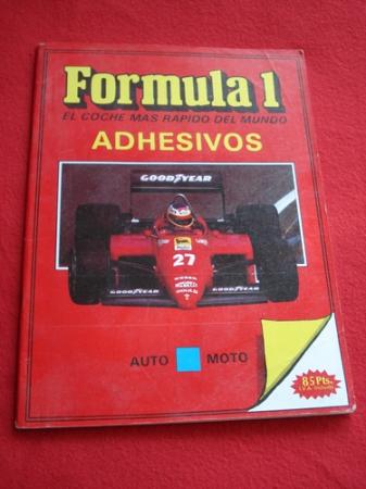 Frmula 1. El coche ms rpido del mundo. Adhesivos