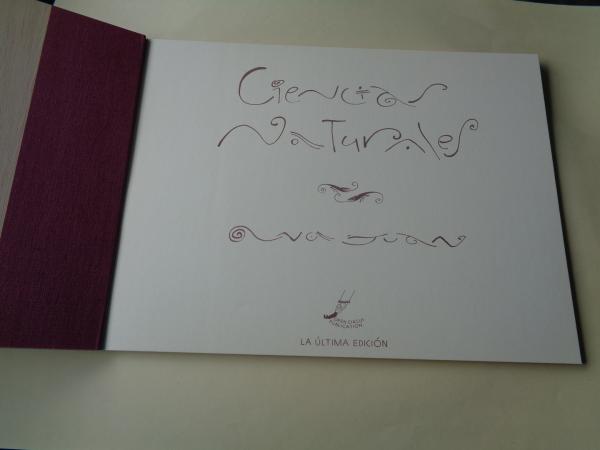 Ciencias naturales. Carpeta de 6 lminas en color recortables
