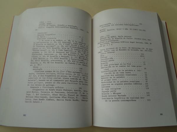 Rosala de Castro. Documentacin biogrfica y bibliografa crtica (1837-1990). Volumen II (1941-1984)