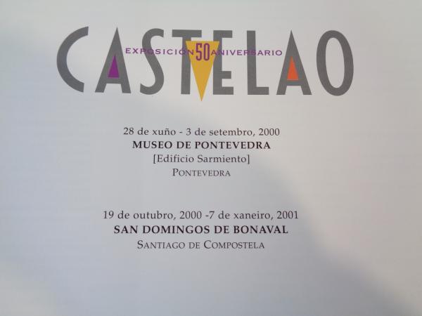 CASTELAO. EXPOSICIN 50 ANIVERSARIO, Fundacin CaixaGalicia, Pontevedra, 2000 - Santiago de Compostela, 2001