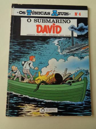 O submarino David. Os Tnicas Azuis, n 4 (En portugus)