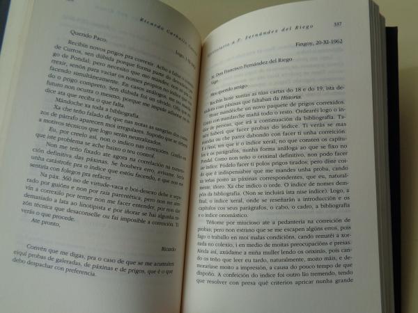 Epistolario a Fernndez del Riego