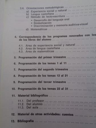 TRAMPOLN. 1 EGB. Gua didctica. Ciclo Inicial (Editorial Cincel, 1985)