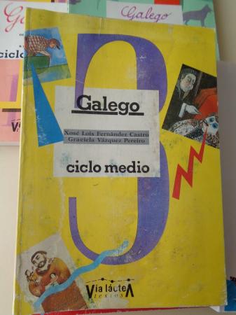 6 libros. Galego. Ciclo Inicial. Ciclo Medio. Ciclo Superior. Colectivo ESTEO / Colectivo VIEIRO (Va Lctea, 1985)