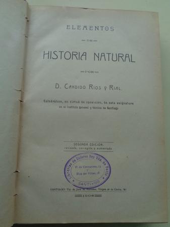 Elementos de Historia Natural