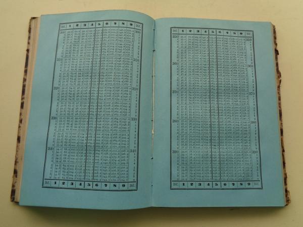 Tablas de los logaritmos vulgares de los nmeros y de las lneas trigonomtricas con seis decimales