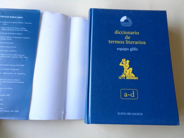 Diccionario de termos literarios a-d (En galego)