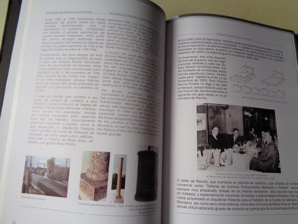 El granito de Galicia y su historia / O granito de Galicia e a sa historia / The galician granite and its history