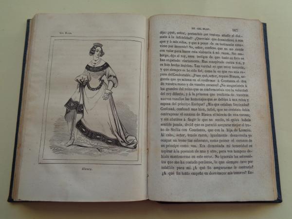 Historia de Gil Blas de Santillana, publicada en francs por Mr. Le-Sage, traducida al castellano por el Padre Isla. Tomo I