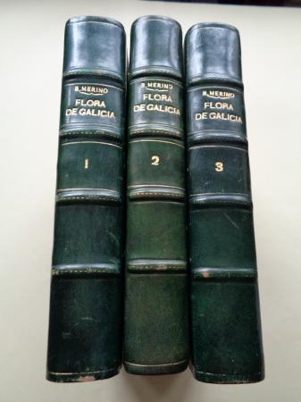 Flora descriptiva e ilustrada de Galicia. 3 tomos (edicin de 1905, 1906 y 1909)