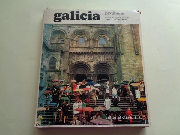 Galicia. Librodisco (Libro + disco de 33 rpm) con estuche. Textos en francs