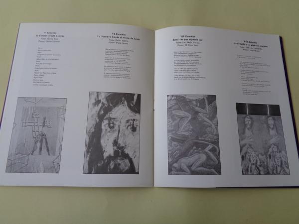 VA CRUCIS. Catlogo exposicin 14 poetas + 14 pintores. Casa da Parra, Santiago de Compostela, 1988