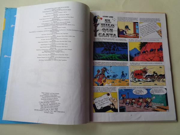 El hilo que canta. Lucky Luke, n 10