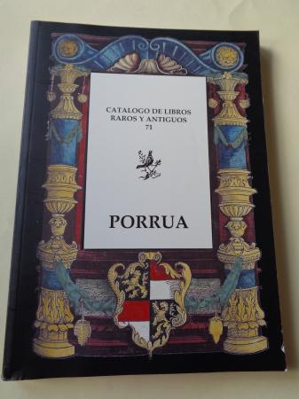 Catlogo de libros raros y antiguos, vol. 71