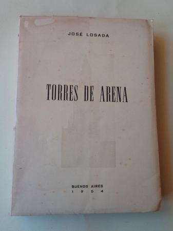 Torres de arena (Con tarjeta de visita y carta autgrafa del autor)