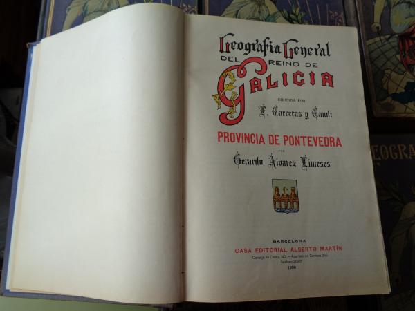 Greografa General del Reino de Galicia. 6 tomos (1928)