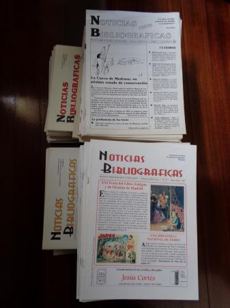 NOTICIAS BIBLIOGRFICAS. Boletn Bibliogrfico Anticuario. Nmeros 1 al 113 (Enero 1988 - Septiembre-Octubre 2006)