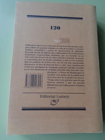Poesa completa (1955-1972).  Edicin a cargo de Ana Becciu (ed. 2003)