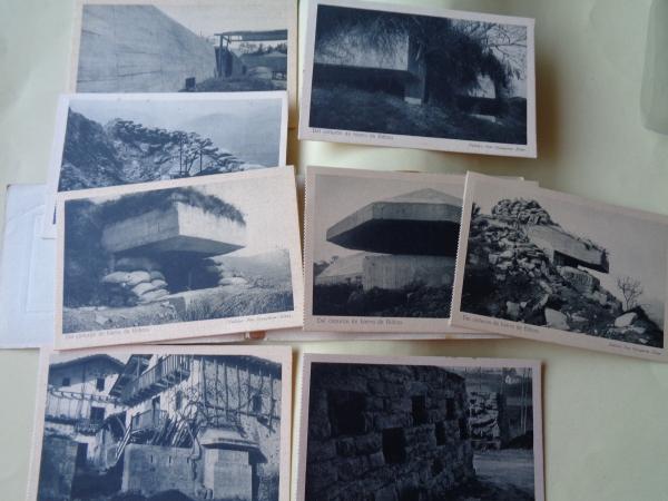 Del cinturn de Hierro de Bilbao. Serie 2. Bloc de 12 postales