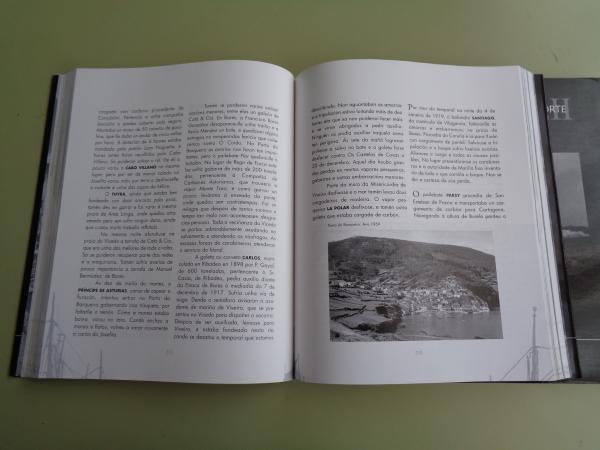 Os naufraxios da Galicia Norte. 2 Volumes. Provincia martima de Ferrol