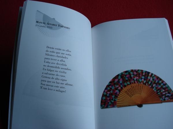 O libro dos abanos (Palabras no aire). Libro de artista