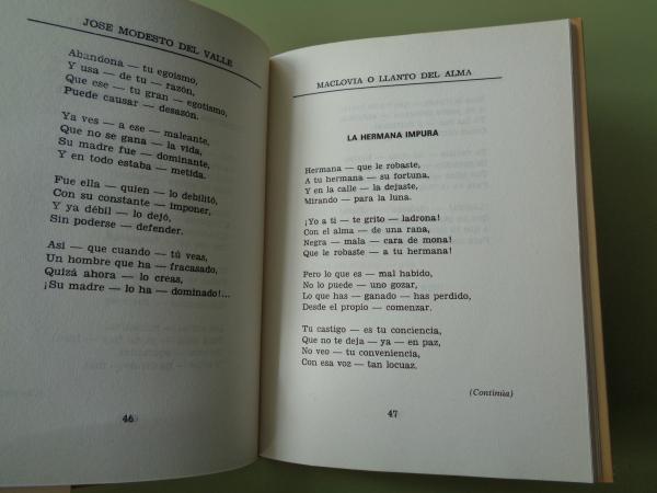 Maclovia o Llanto del alma (versos morales)