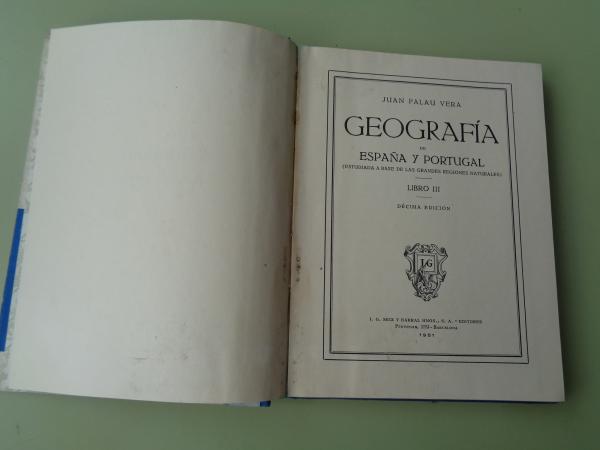 Geografa de Espaa y Portugal. Libro III