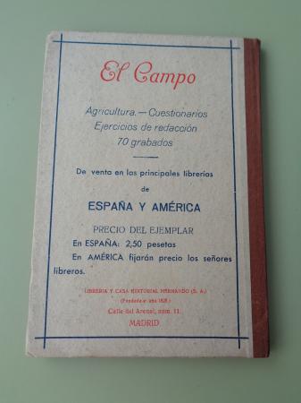 El campo. Libro de lectura