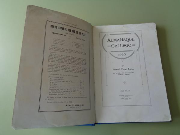 ALMANAQUE GALLEGO 1920 