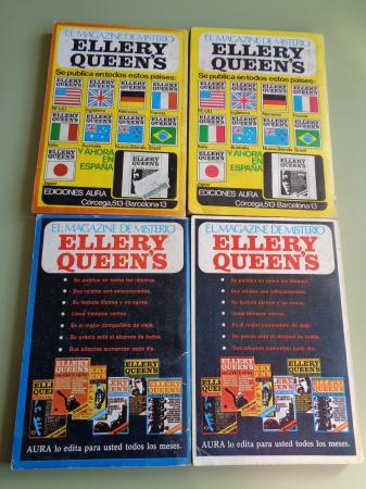Ellen Queens. Magazine de misterio. Los mejores relatos policiales del mundo. 4 ejemplares (nmeros 2- 8 - 9 - 10)