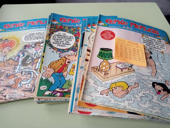 GENTE MENUDA. Semanario juvenil de ABC, 1993 y 1994.  50 EJEMPLARES