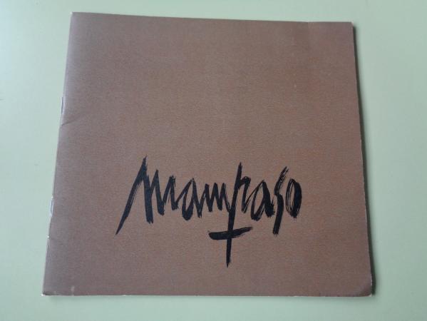 MAMPASO. Catlogo de Exposicin, Madrid, 1974