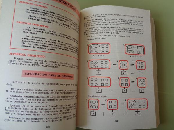 Gua. Sugerencias didcticas para el profesor. Primer Nivel. (Matemticas, Ciencias, Msica, Expresin verbal, Plstica)