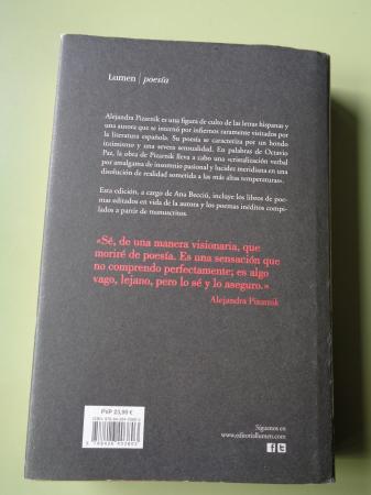 Poesa completa -  Alejandra Pizarnik