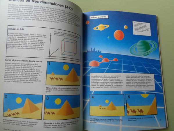 Dibujos y animacin con microcomputadora (Con programas para hacer)