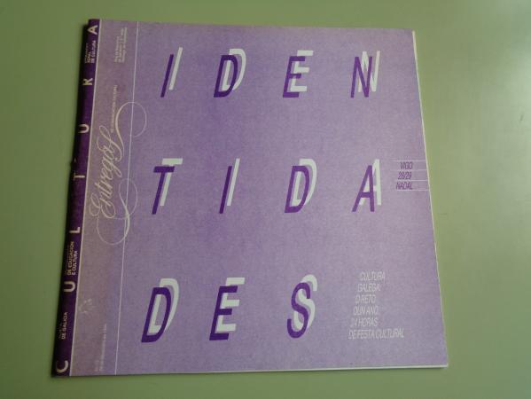 ENTREGAS DE COMUNICACIN CULTURAL. Nmero 12. Identidades. Decembro 1984