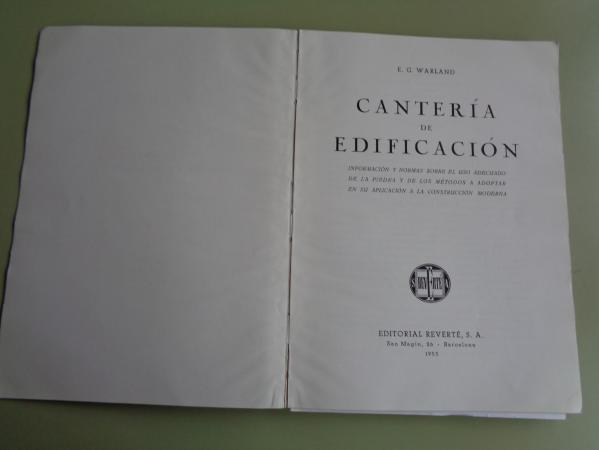 Cantera de edificacin