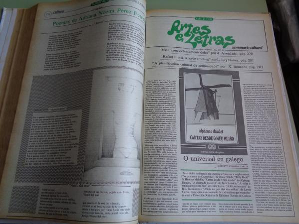 AERES Y LETRAS. SEMANARIO CULTURAL. Faro de Vigo, 1984. 