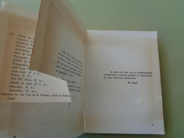 El bimilenario (Lugo 25 a. C - 1975