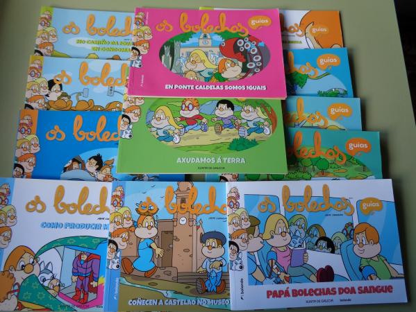 13 libros GUAS OS BOLECHAS 