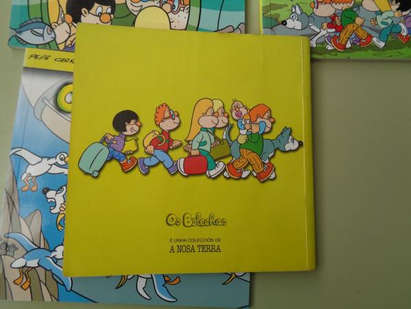 4 libros OS BOLECHAS VAN DE VIAXE