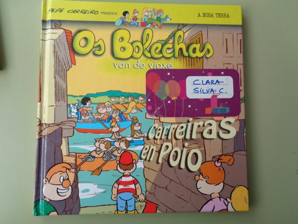 3 libros OS BOLECHAS VAN DE VIAXE (Tapa dura)