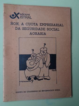 Non,  cuota empresarial da Seguridade Social Agraria